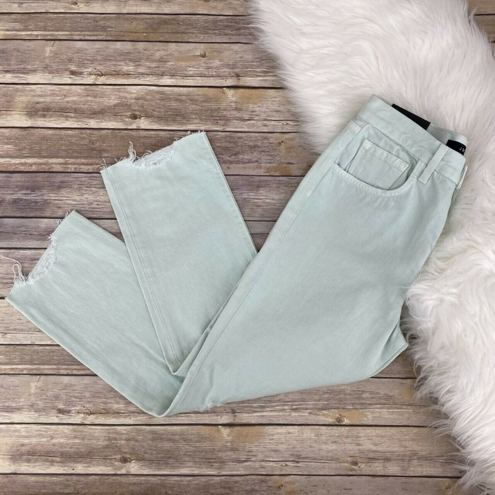 J Brand Wynne High Rise Crop Straight Jeans Sz 27